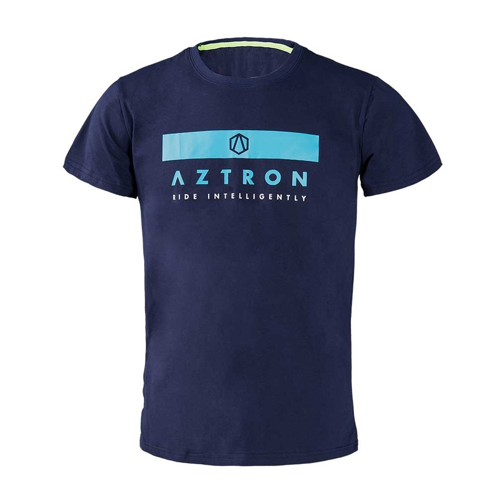 Tee Shirt Aztron logo navy