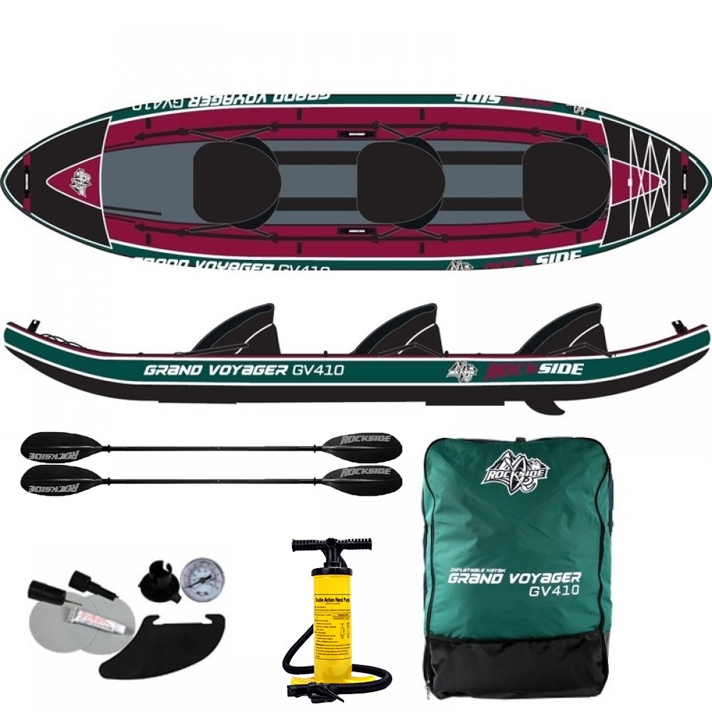 Kayak gonflable 3 places Rockside Grand Voyager