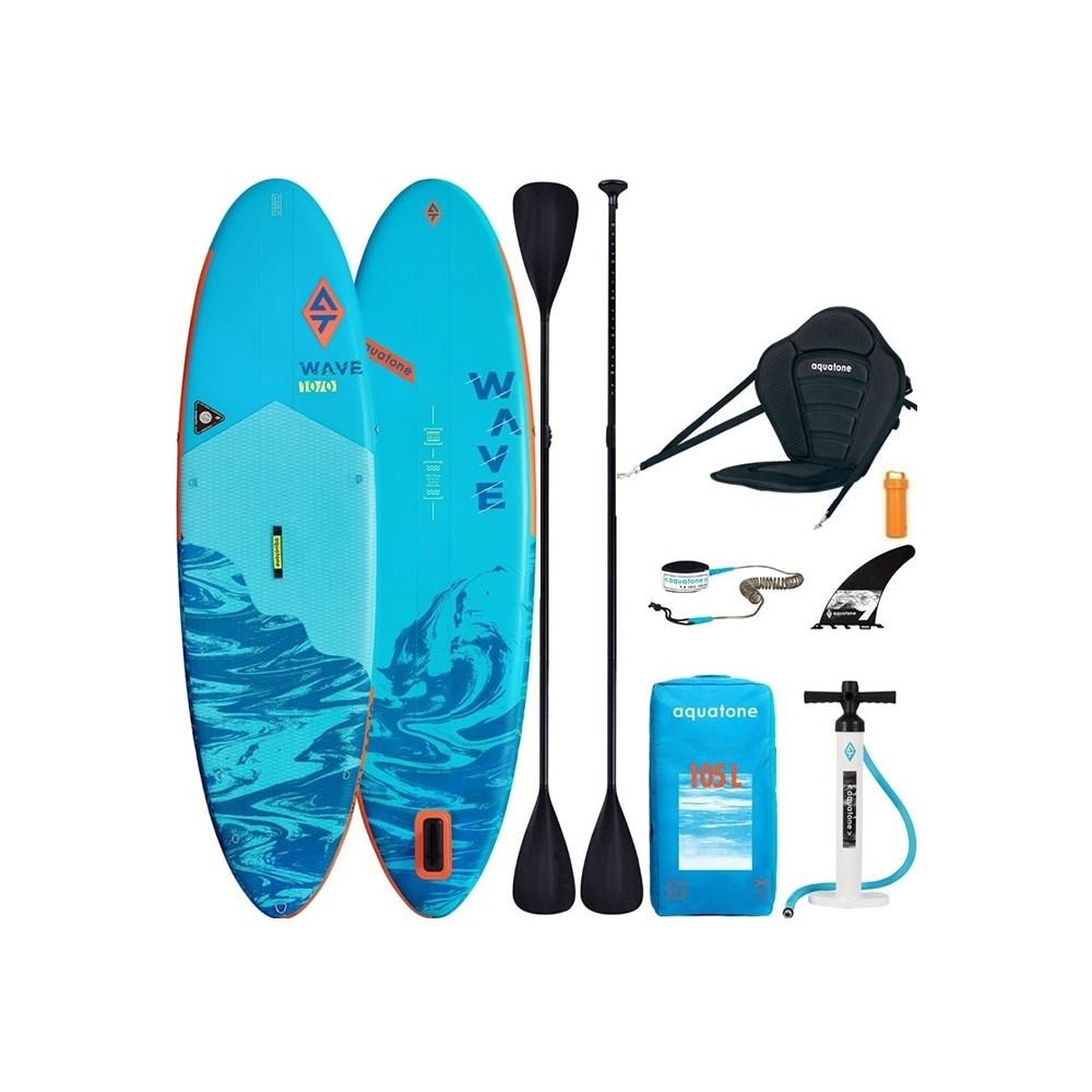 SUP Gonflable All-Around Aquatone Wave 10.0 Option Kayak 