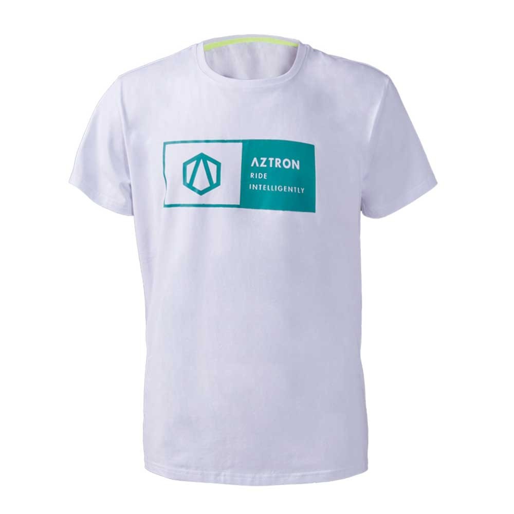 Tee Shirt Aztron Logo white