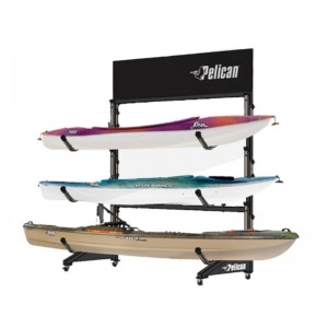 Rack 3 kayaks Pelican 