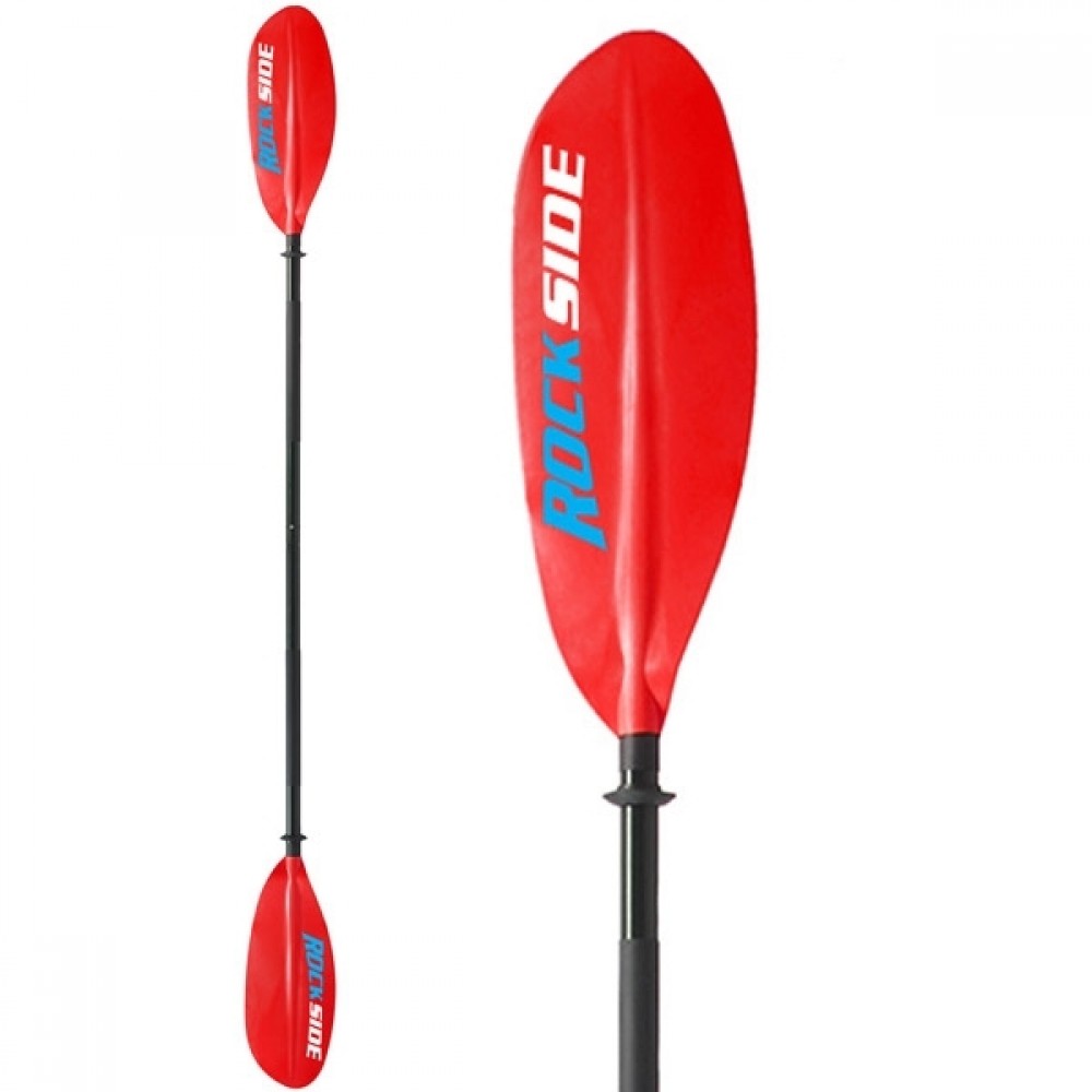 Rockside Alu Paddle | 4P | Red | 220 cm