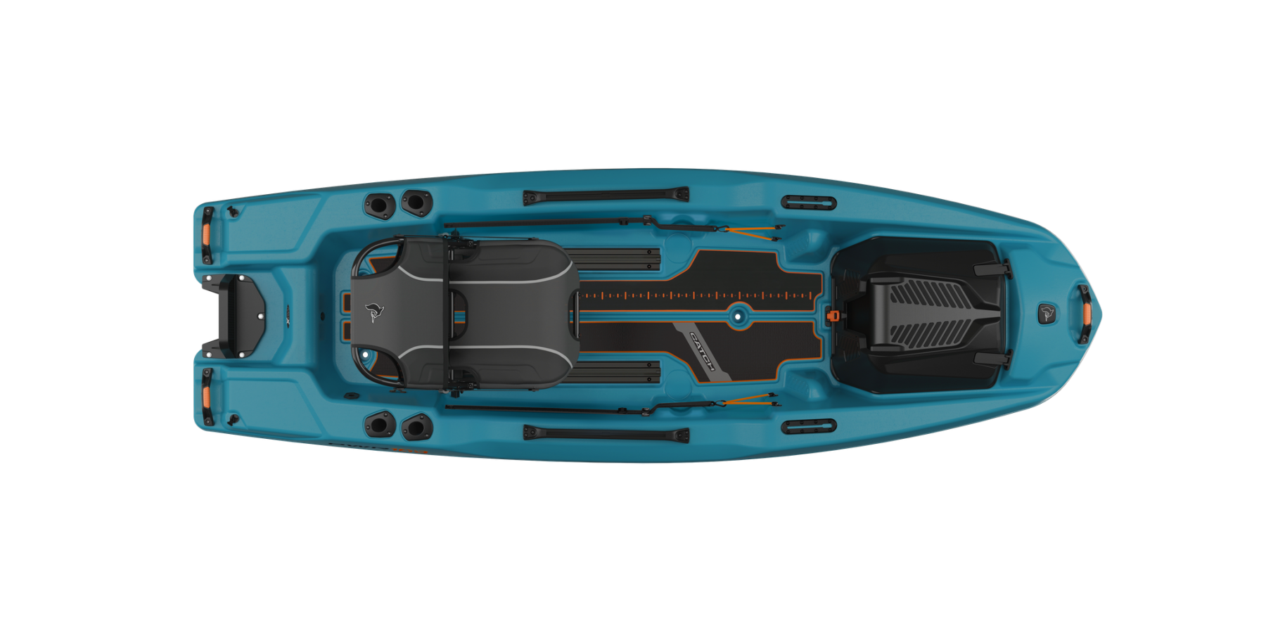 Kayak Pelican catch power 100 bleu Kayaks de pêche Pelican